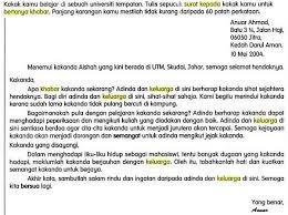 For more information and source,. Surat Tidak Rasmi Kepada Kawan Yang Sakit Rasmi Re