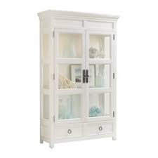 Beautiful woodwork with 4 adjustable glass shelves, built in spotlight and 4 doors on sides of curio. 50 Most Popular Curio Cabinets With Glass Doors For 2021 Houzz