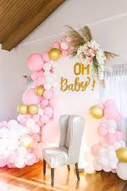 Elegant Floral Baby Shower Kara S Party Ideas Floral Baby Shower Baby Shower Floral Baby