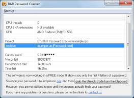 Rar password recovery lets you start rar archive files for which you've missed. Download Rar Password Cracker 4 44