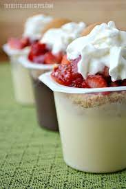 Best Strawberry Shortcake Recipes The Best Blog Recipes Snack Pack Pudding Pudding Cup Recipes Strawberry Shortcake Recipes