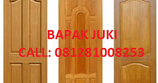 Daun pintu minimalis panel rangka size 88,2x215 cmrp900.000: Harga Pintu Kayu Jati Minimalis Murah Di Cirebon