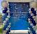 Navy Blue And Gold Dessert Table