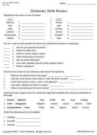 Dictionary Skills Review Dictionary Skills Dictionary Activities Thesaurus Activities
