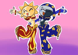 CookiePop_Cat — Sun & Moon show art [Slight spoilers]