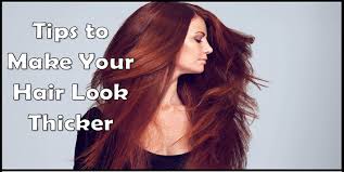 Create beachy waves by styling hair with a curling tong or even straighteners. Easy Tips To Make Your Hair Look Thicker