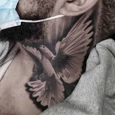 Kotbs 6 sheets temporary tattoos for men women neck arm body tattoo sticker body art make up temporary tattoo custom paper transfer fake tattoo . 70 Coolest Neck Tattoos For Men Saved Tattoo