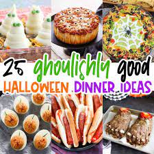 This year, put a sophisticated spin on the holiday by hosting a spooky soiree dinner party. 25 Ghoulishly Good Halloween Dinner Ideas Real Housemoms
