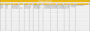 So, our customer database template is for general use to fit in any business after very little amendment. 32 Free Customer Contact List Templates Word Excel Pdf
