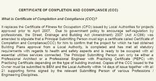 Challenges obtaining and maintaining ccc certification. What Is Certificate Of Completion And Compliance Ccc It Replaces The Certificate Of Fitness For Occupati Certificate Of Completion Cfo Professional Services