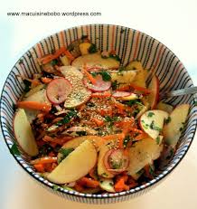 Salade Craquante Pommes Carottes Facon Jamie Oliver Recette Salade Salade Paella Recette