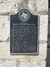 Check spelling or type a new query. Comal County Historical Commission Saint Peter And Paul Church