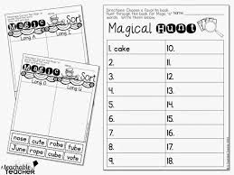 Teaching Cvce With Magic E A Teachable Teacher Pearson Math Education Math Education Quotes For Teachers