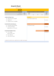 gantt chart template xls excel templates at