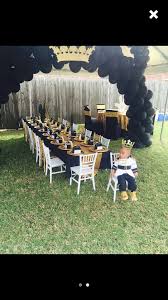 Baby Prince 1st Birthday Decoration Ideas For Boy Pin By Elegant On King Birthday Baby Birthday Themes Prince Birthday Party Royal Prince Birthday Party