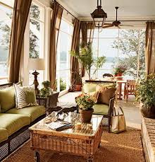 Don't forget to add some comfortable furnishings, a porch swing, light fixtures, attractive flooring, some paint, perhaps a fireplace. 50 Sunroom Porch Ideas For Any Budget
