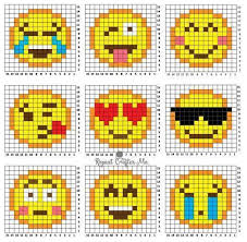 Emoticones Brodouille In 2020 Emoji Patterns Perler Bead Emoji Hama Beads Design