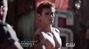 Yes these 50 celebrity tattoos went horribly wrong: The Temporary Tattoo Of The Southside Serpents Of Archie Andrews K J Apa In Riverdale Season 3 Spotern