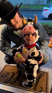 Old MacDonald had a cow! 🐮 Happy Halloween!! @Riley Hatch