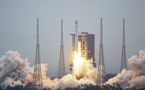 Les réactions chinoises et américaines. La Chine Lance Avec Succes Sa Nouvelle Fusee Longue Marche 8