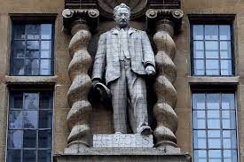 The statue was erected in 1908. Oxford University Will Keep Statue Of Cecil Rhodes The New York Times
