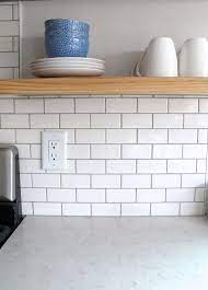 Depending on the size of your kitchen backsplash, you may want to break down the area into smaller sections. Nona S Kitchen Full Reveal Kitchen Tiles Backsplash Kitchen Remodel Home