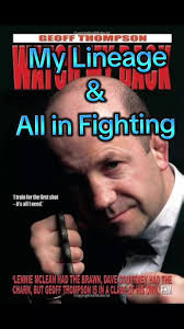 My Martial Art Lineage In the 1980s and 1990s Geoff Thompson was creat...