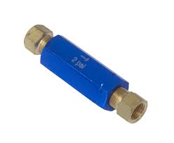 Proflow Residual Pressure Valve Blue Anodised 2 psi Disc ...