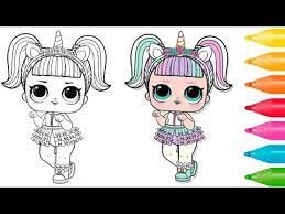 Gambar Lol Surprise Unicorn Untuk Mewarnai Gambar Mewarnai Hd
