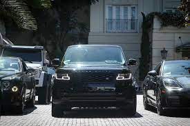 Blackout Range Rover Supercharged Lwb Rental Los Angeles Falcon Car Rental