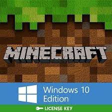 Minecraft Windows 10 Edition Pc Only License Activation Key Region Free No Box Minecraft Playing Game Windows 10 Minecraft Windows