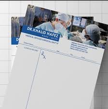 This printable doctor letterhead features the caduceus symbol that's great for hospitals and clinics. Doctor S Letterhead Letterhead Letterhead Design Doctor Office Design