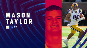 Tight end Mason Taylor's 2025 NFL Scouting Combine workout
