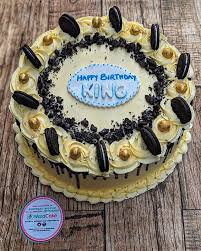 And how on earth do you bake a conventional cake recipe to work. 12 Inches Double Layer Cake Choked With Oreos Delivered To Banana Island Lagos Cake Double Layer Cake Layer Cake