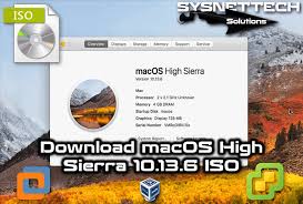 Download Macos High Sierra 10 13 6 Iso Sysnettech Solutions