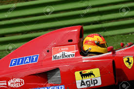 The car was driven by jean alesi for the entire season, and by ivan capelli for most of the season,. 6 May 2018 Unknown Run With Historic 1992 Ferrari F1 Car Model F92a Ex Jean Alesi Gherard Berger During Minardi Historic Day 2018 In Imola Circuit In Italy Stock Photo Picture