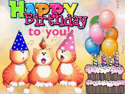 Happy Birthday Gifs Free Download For Whatsapp Facebook Birthday Gif Images Happy Birthday Fun Animated Birthday Greetings