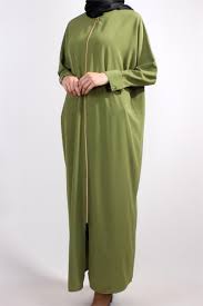 Tesettur Besse Yarasa Kol Fermuarli Ferace Elbise 1018 Yesil Price Tl69 20 Buy Now At Http Www Hakanaydogantest Com Yuvarlak Ya Elbise Moda Yesil