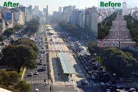 A un acuerdo para dictar una constitución , el nueve de julio el congreso declaro la independencia de las provincias unidas del río de la plata. Buenos Aires 1985 And Today Institute For Transportation And Development Policy