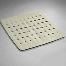 rubbermaid large sink mat bisque per ea