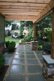 Pea Gravel Patio Pictures And Ideas Backyard Landscaping Backyard Backyard Patio