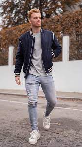 5 Bomber Jacket Outfits To Wear Every Fall Weekends Bomber Jacket Outfits Mens Fashion Stree Bomber Jacket Outfit Mens Fashion Casual Sports Wear Fashion