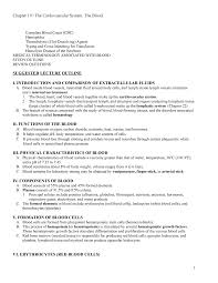 Chapter 19 The Blood Lecture Notes Biol 2402 Studocu