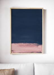 Dark Blue And Pink Print Navy Art Print Navy Print Abstract Etsy Navy Art Print Pink Abstract Art Blue Abstract Painting