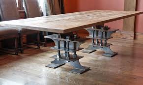 The I Beam Dining Table Brandner Design Industrial Design Furniture Outdoor Dining Furniture Dining Furniture Makeover