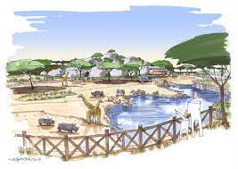 une savane africaine verra le jour au zoo de zurich en 2020 zoonaute net zoo architecture zoo project playgrounds architecture