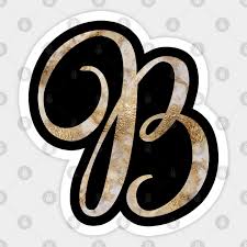 By proceeding, you agree to our privacy policy and terms of use. Rose Gold Marble Monogram Alphabet Letter B Design Learn Sticker Teepublic