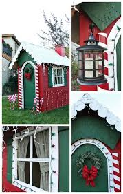 Outdoor Christmas Tour And Video Of Santa S Workshop Christmas Yard Art Outdoor Christmas Outdoor Christmas Decorations
