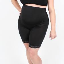 Maternity Shortlette Anti Chafing Slipshort Black