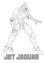 Good godzilla coloring pages imagine unknown resolutions high top. Jet Jaguar Ver Neurowing By Neurowing On Deviantart